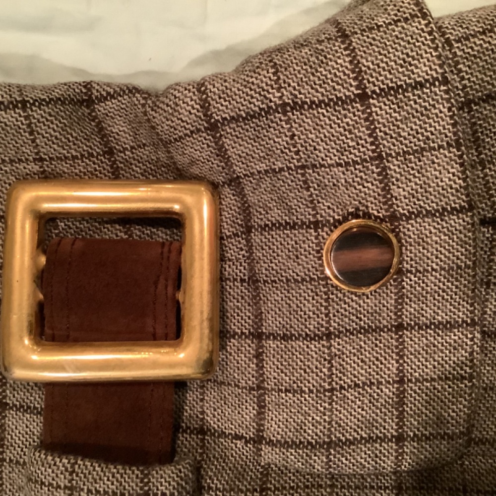 Vintage Amelia Gray couture GALANOS wool dress size 8 unworn, excellent - Picture 3 of 11